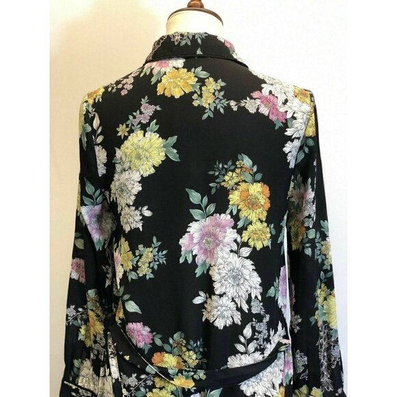 Maison Jules Womens Multicolor Floral-Dress S - Picture 7 of 12